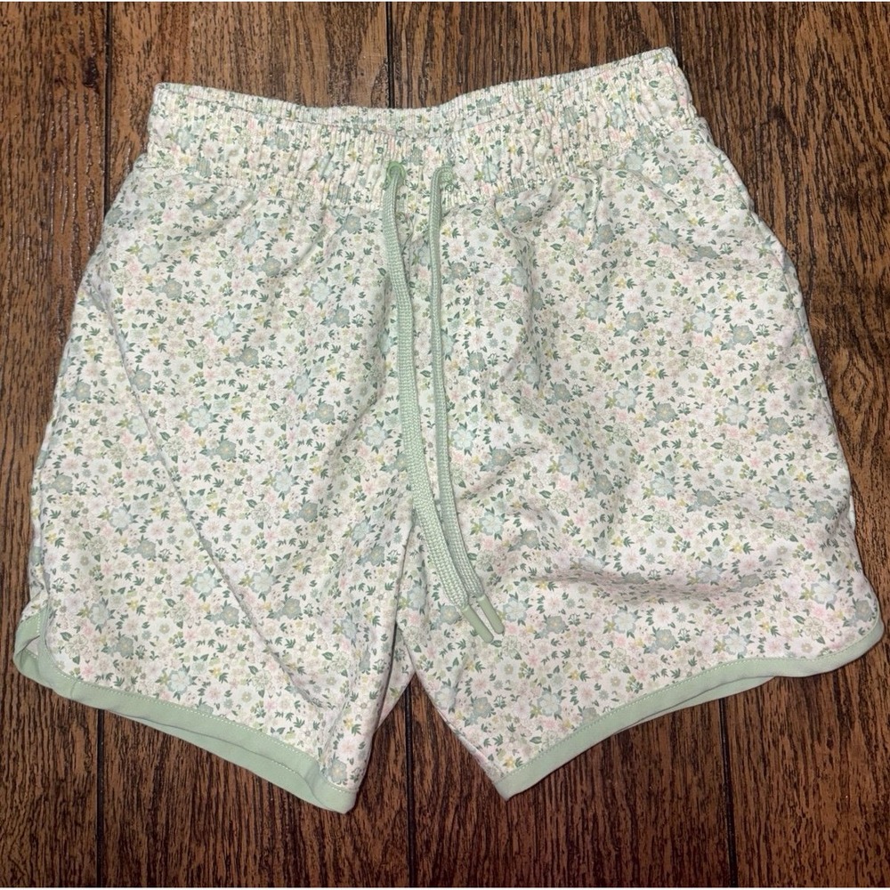 minnow boys sea marsh floral boardie shorts 9/10